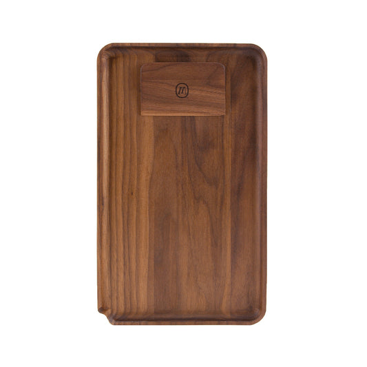The Large Marley Natural Rolling Tray against a white background.