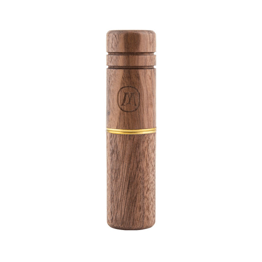 The Marley Natural Holder with lid closed.