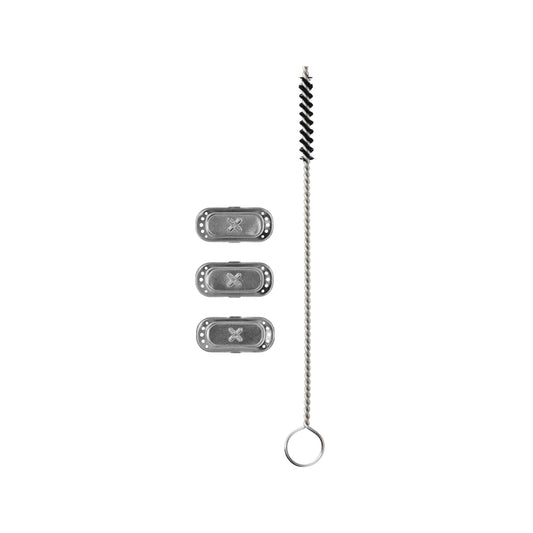 Wire brush next to 3 screens.