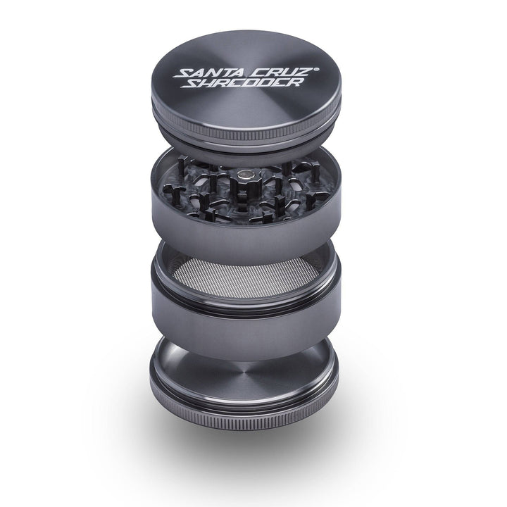 Santa Cruz shredder 4pc gray grinder apart