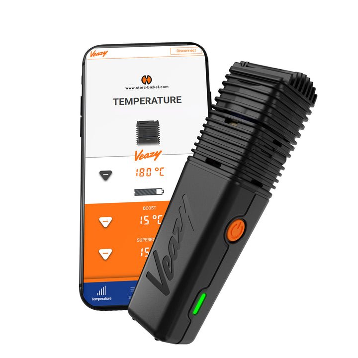 Veazy vaporizer storz and bickel black app