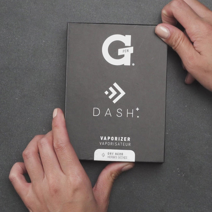 gpen dash plus vaporizer black boxed